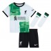 Liverpool Thiago Alcantara #6 Replika Babytøj Udebanesæt Børn 2023-24 Kortærmet (+ Korte bukser)